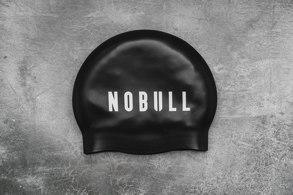 NOBULL LONG HAIR SWIM CAP - BLACK