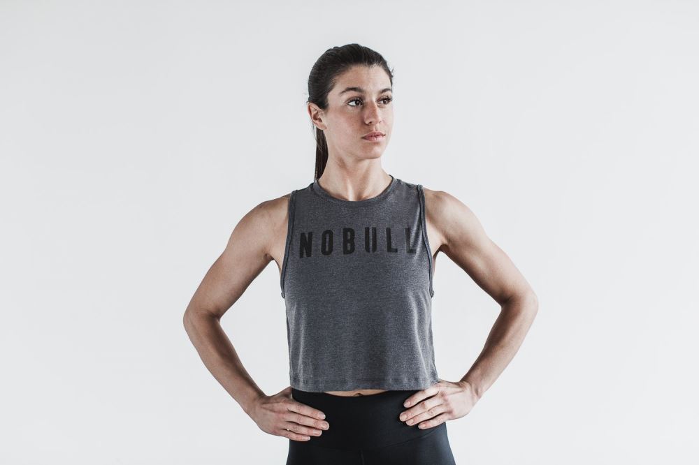 WOMEN'S MUSCLE TANK (CLASSIC COLORS) - CHARCOAL
