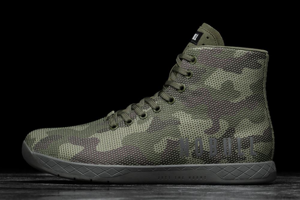 HIGH-TOP FOREST CAMO TRAINER (WOMEN'S)