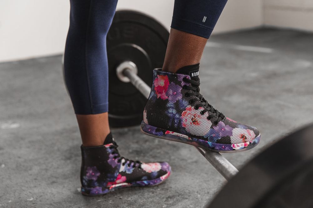 HIGH-TOP SPACE FLORAL TRAINER (WOMEN'S)